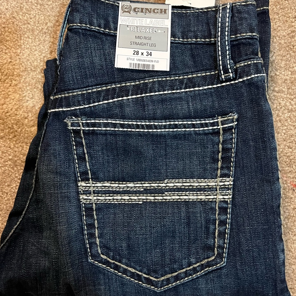White Label Relaxed fit Cinch Jeans